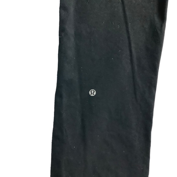 Lululemon Astro Pant (Regular) Full-On Luon Black / Deep Zinfandel / Purple Sz 8 - Picture 4 of 7